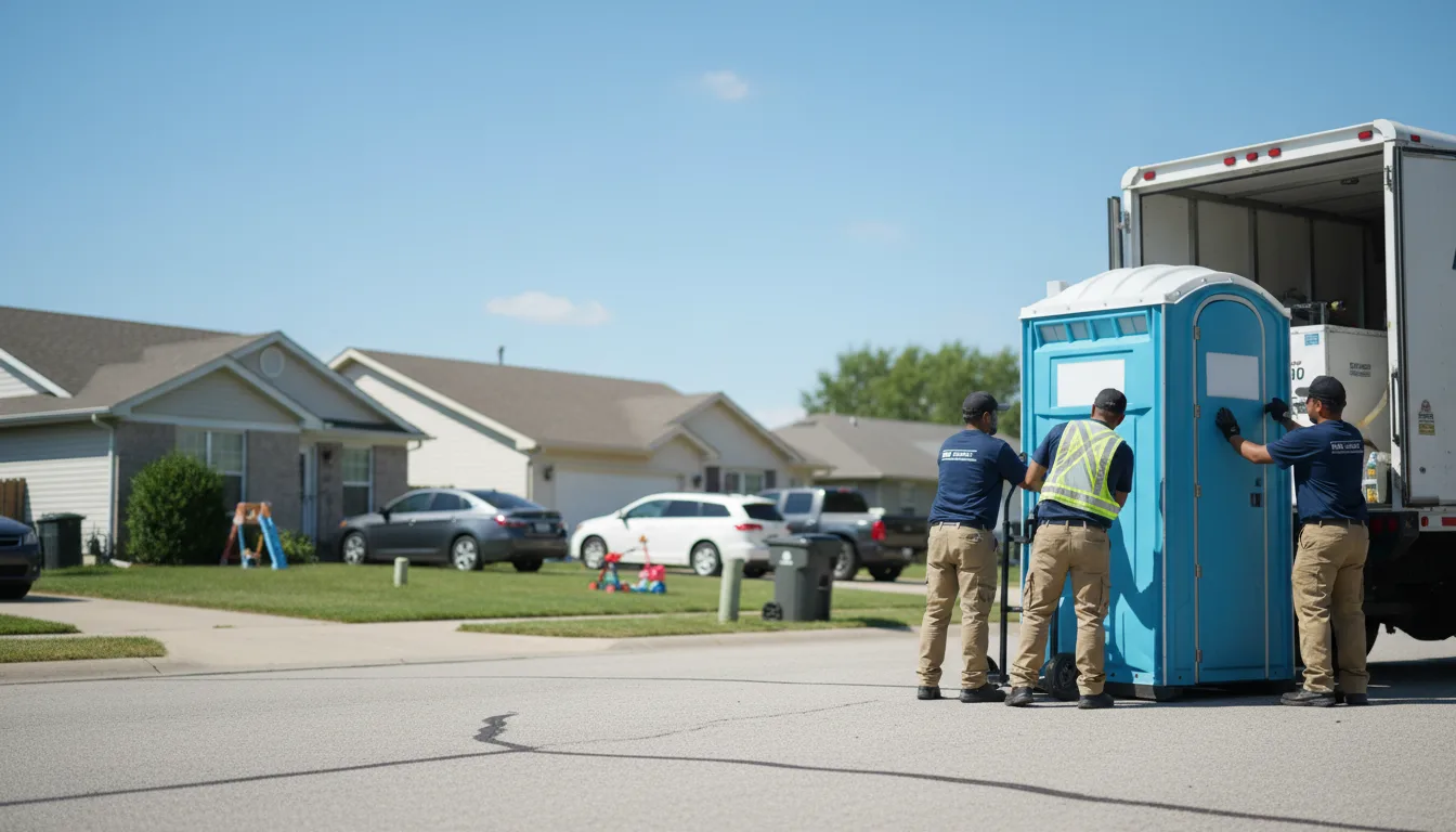 Standard Porta Potty Rentals in Frankfort, KY near me